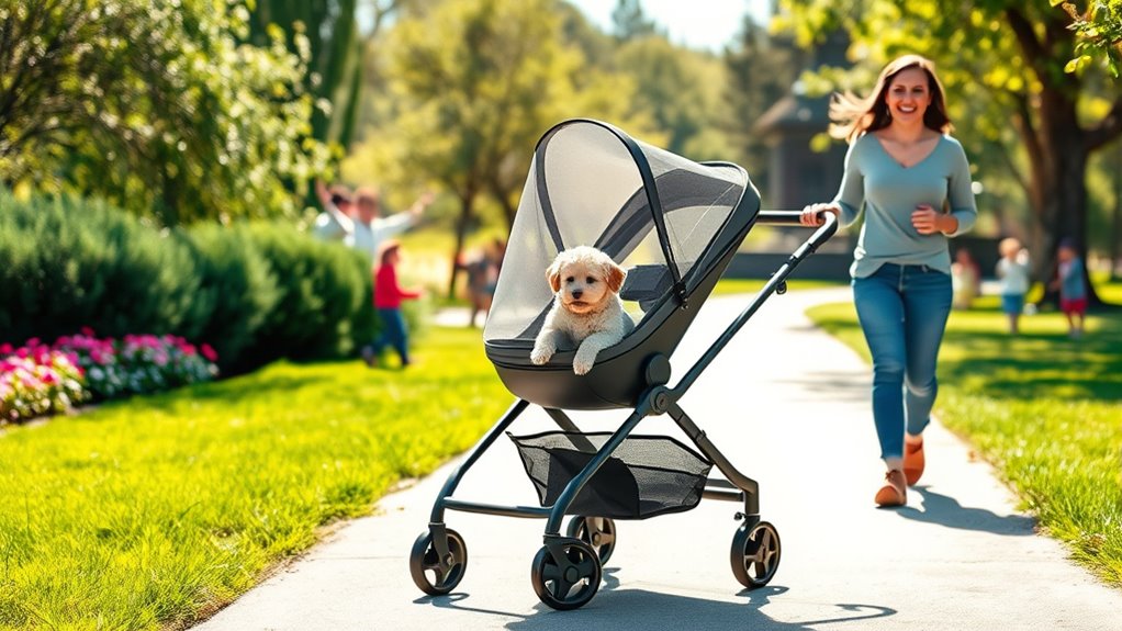 top small dog strollers