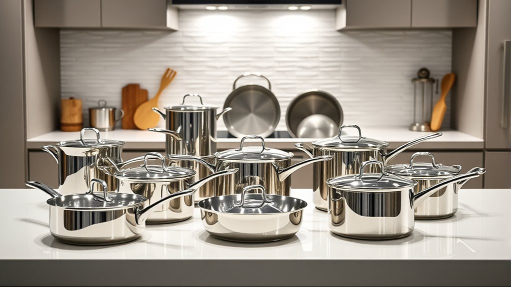 top stainless steel cookware sets