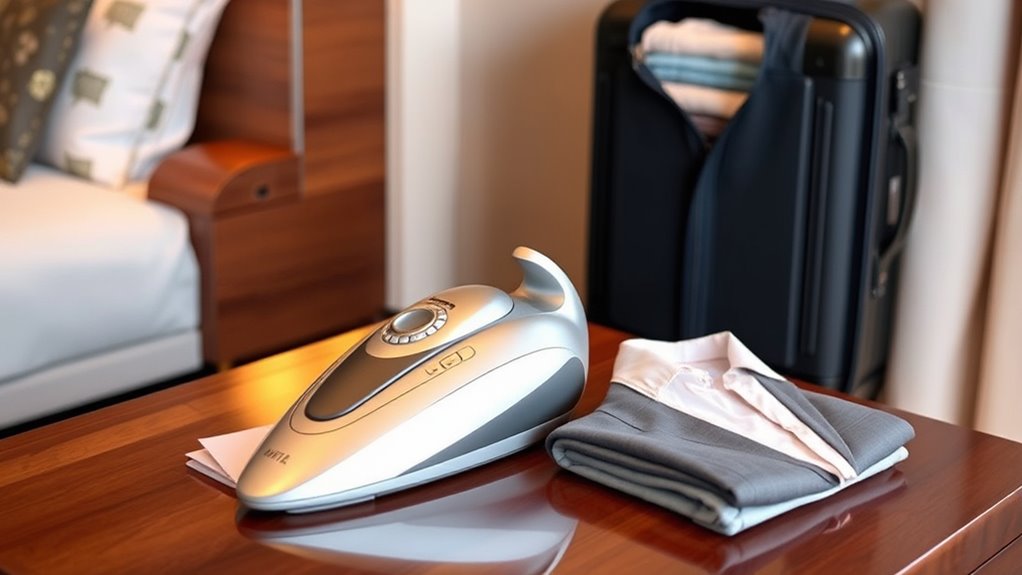 travel friendly efficient garment steamer