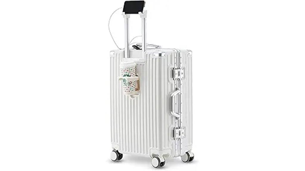 travel friendly suitcase features