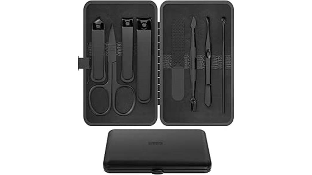 travel stainless steel manicure set