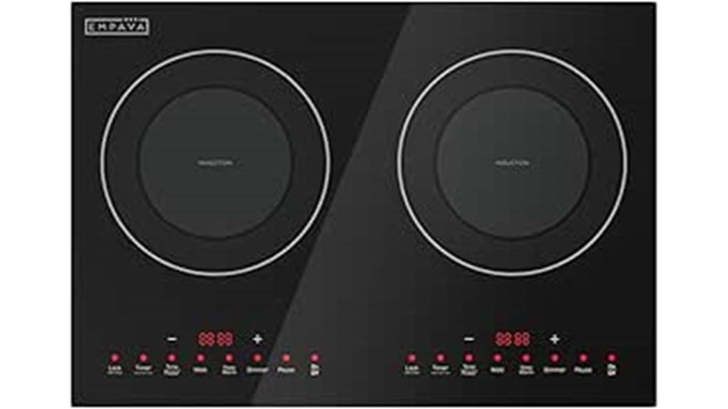 two burner induction cooktop
