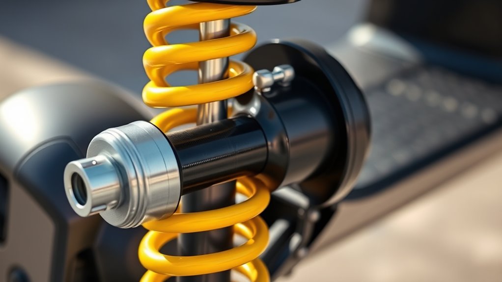 types of e scooter suspension