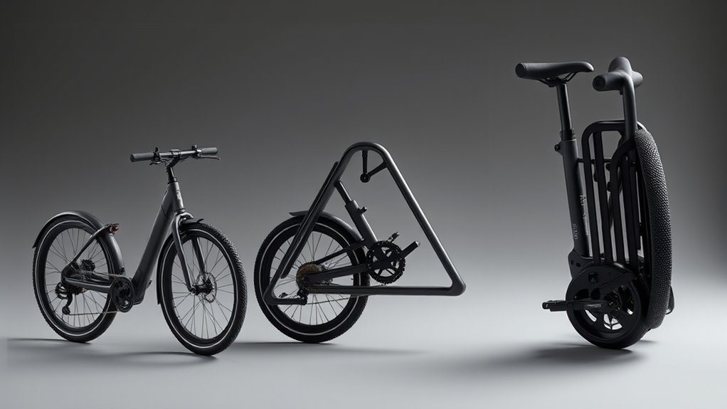types of folding bike mechanisms