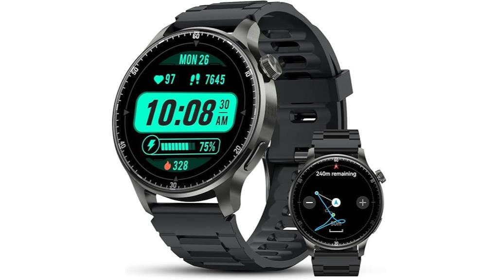 unisex gps fitness smartwatch