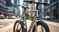 urban folding e bike suspension