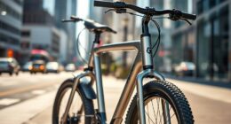 urban folding e bike suspension