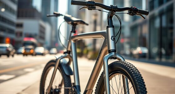 urban folding e bike suspension