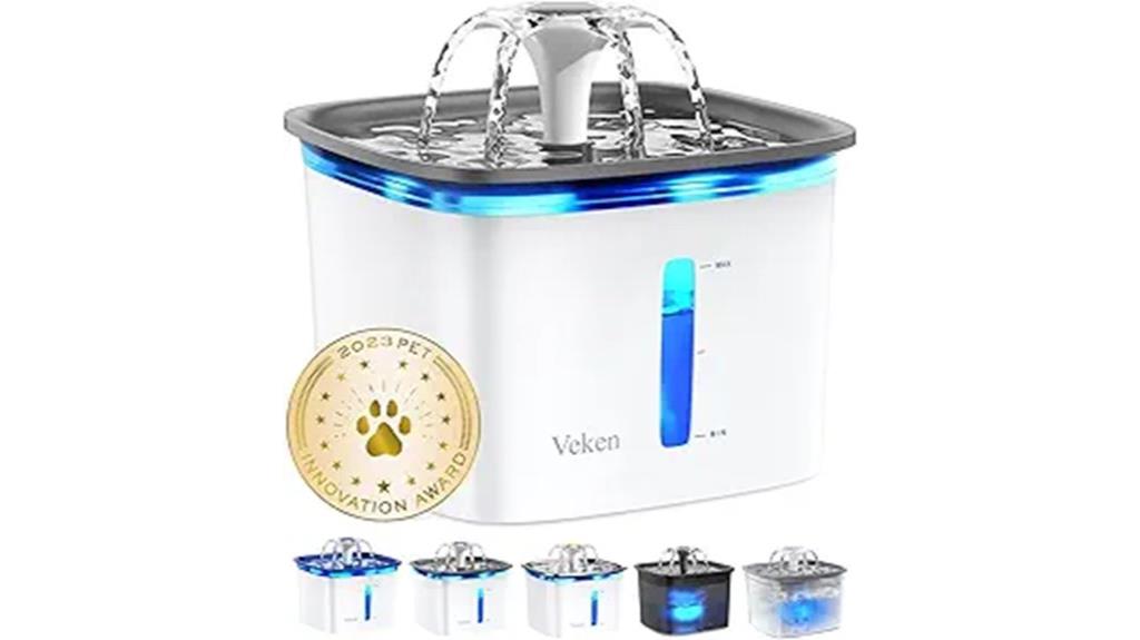 veken pet fountain filters