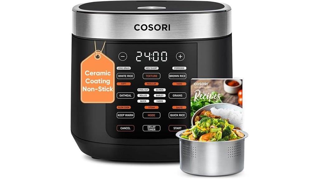 versatile 10 cup rice cooker