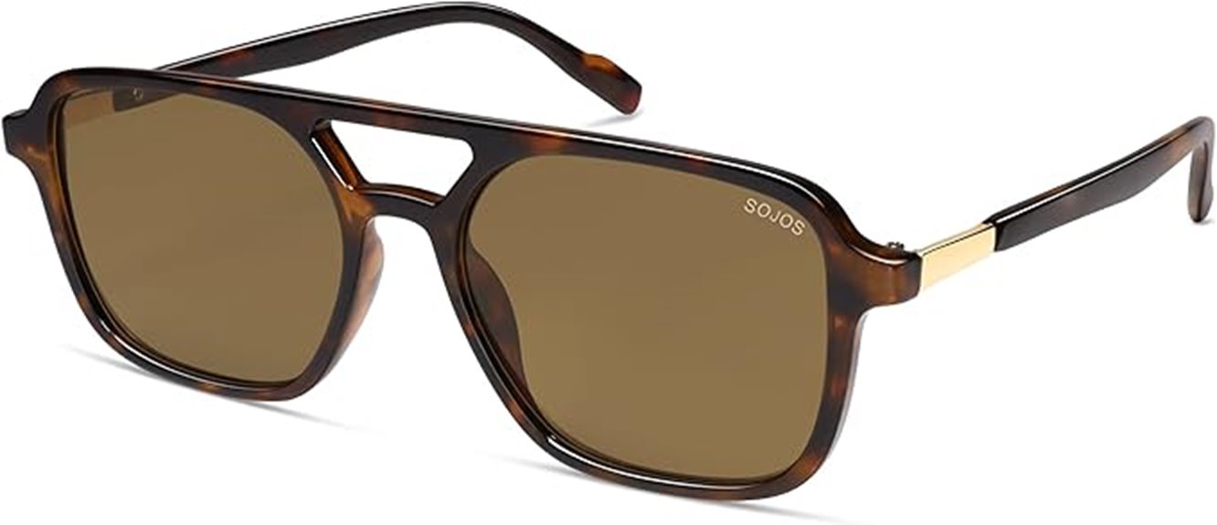 vintage style aviator sunglasses