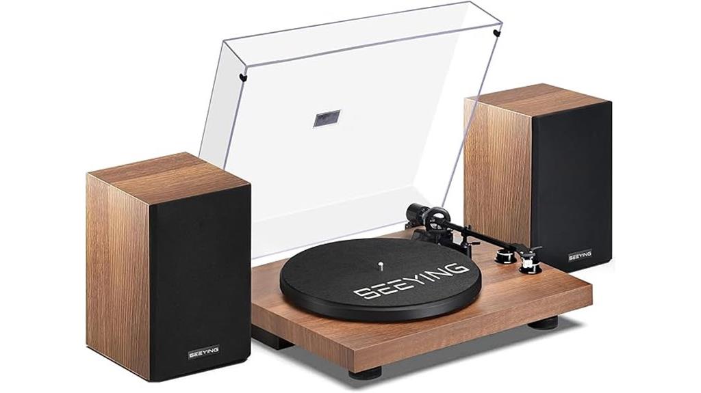 vinyl bluetooth turntable features