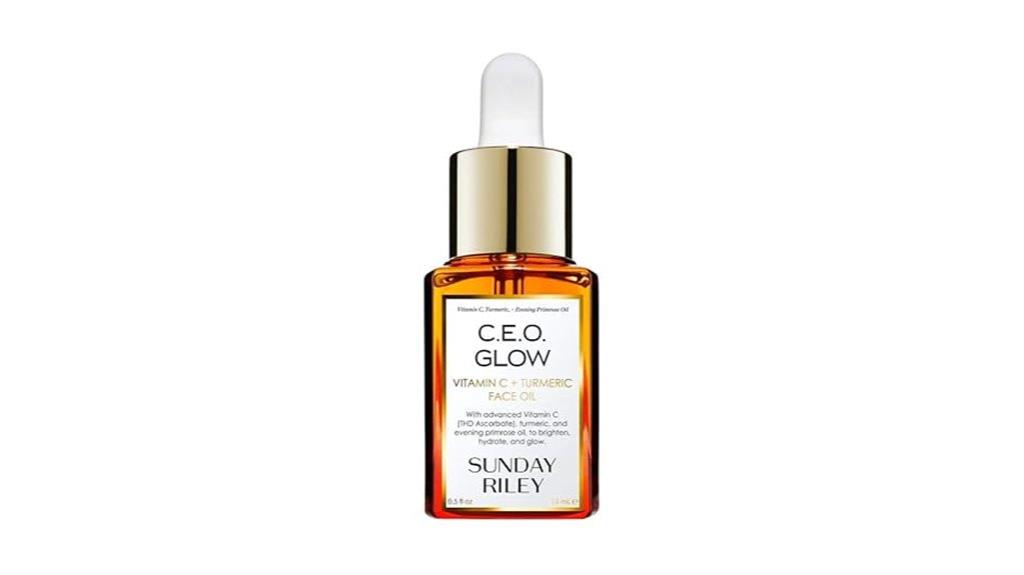 vitamin c turmeric face oil
