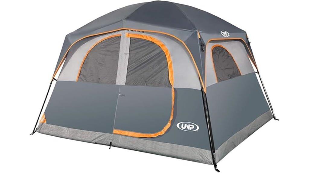 waterproof 6 person camping tent