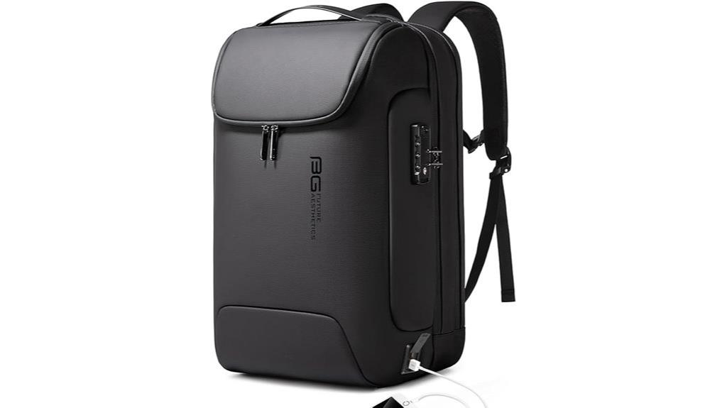 waterproof anti theft travel backpack