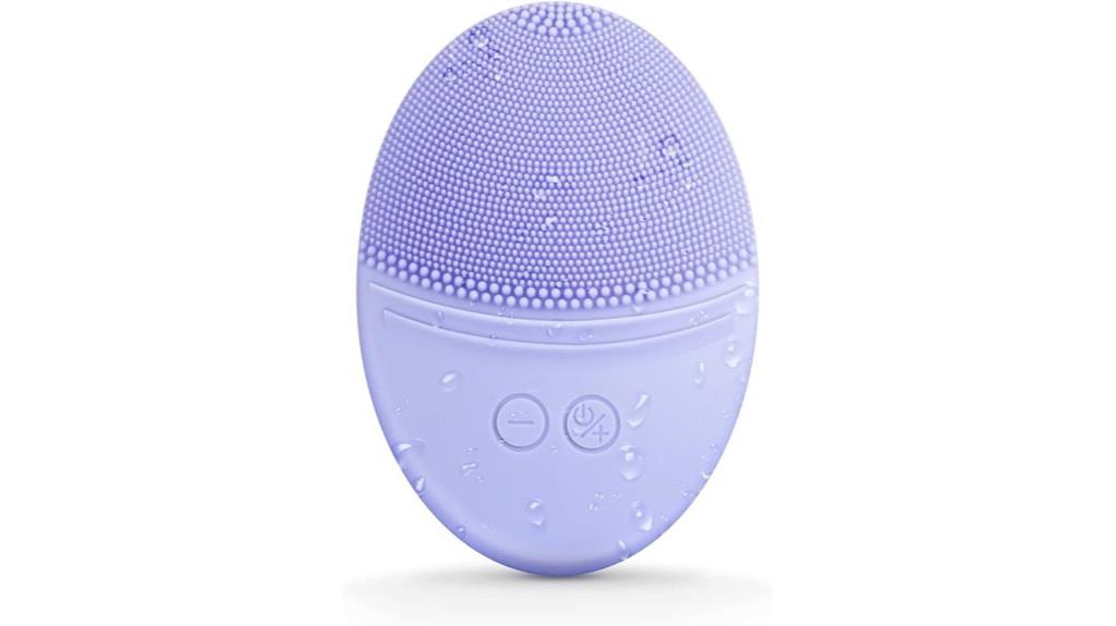 waterproof silicone cleansing brush