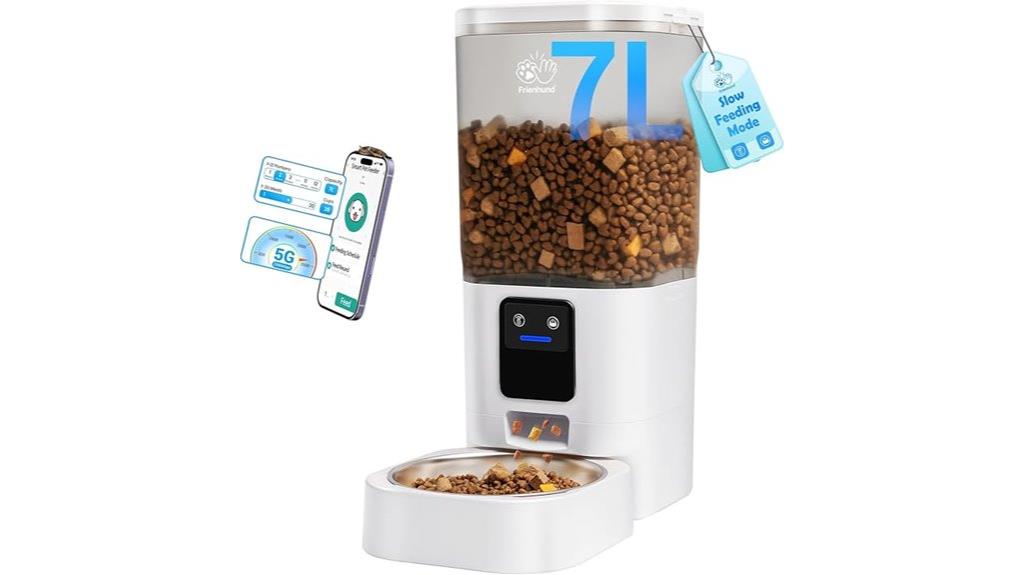 wifi enabled 29 cup pet feeder