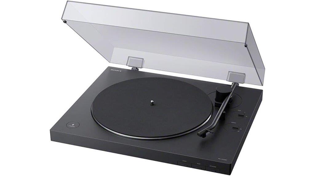 wireless bluetooth belt driven turntable