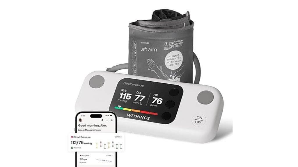 withings vision bp monitor