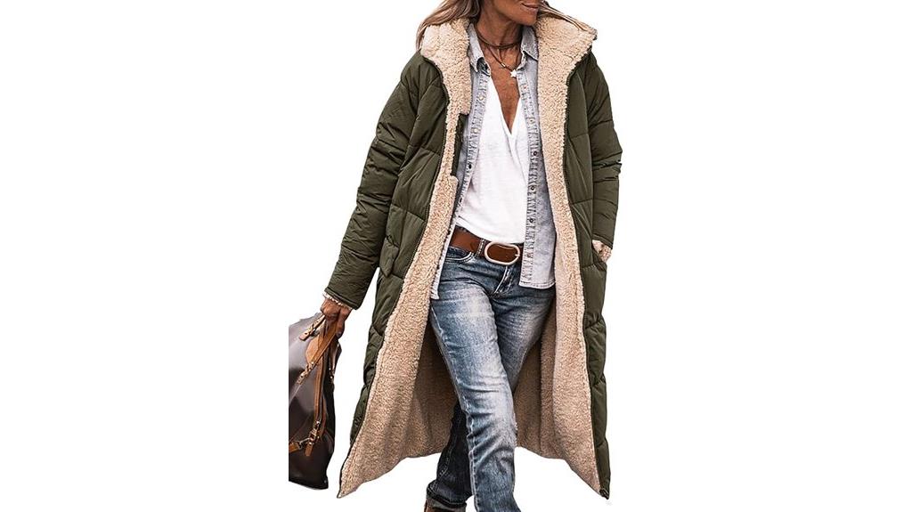 women s winter shearling coat