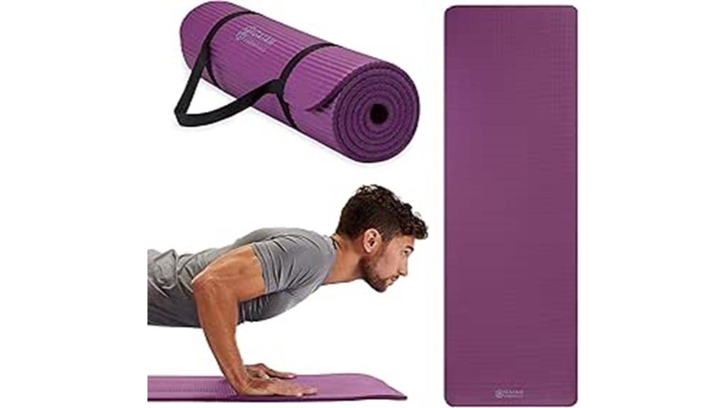 yoga mat with carrier