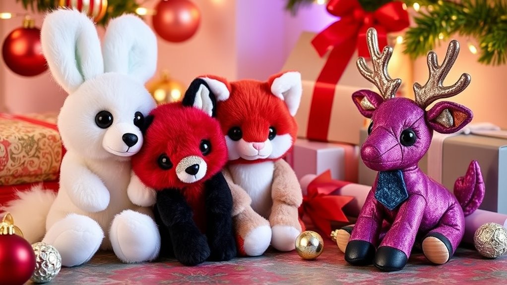 choosing christmas jellycat items