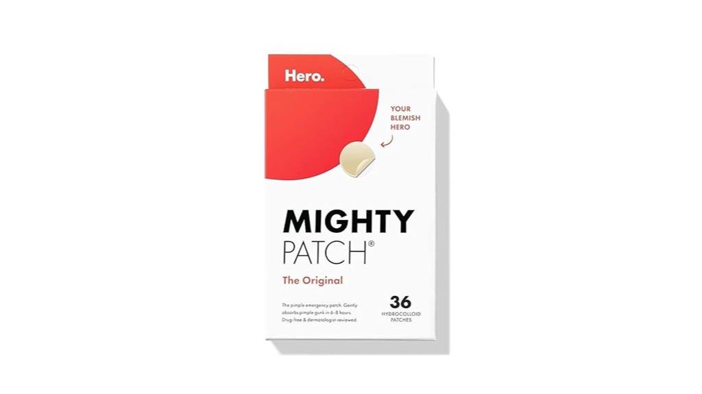 clear acne patches pack