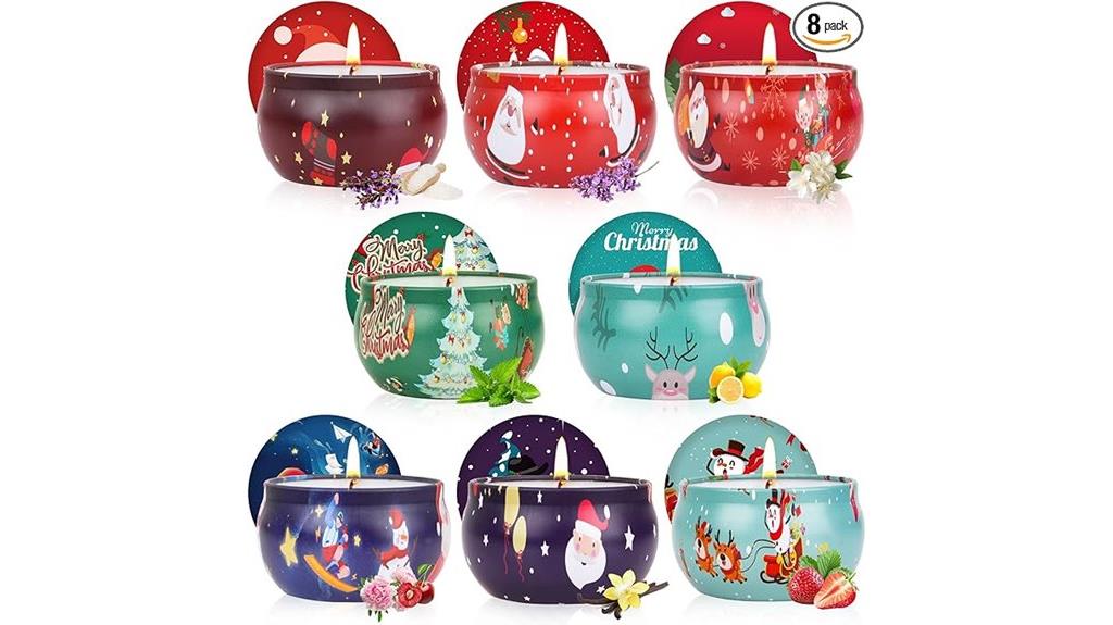 holiday candle collection