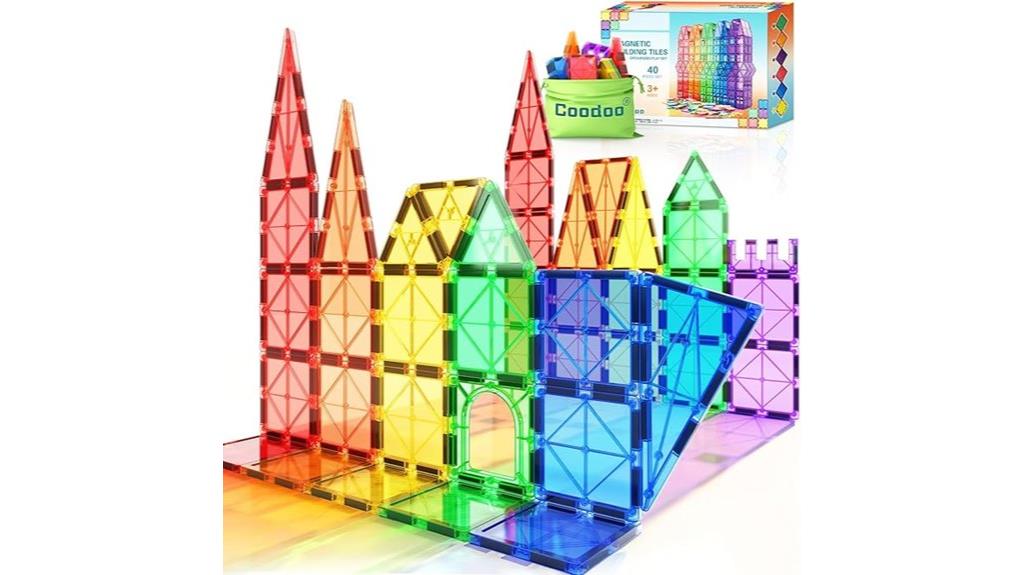 magnetic building blocks toy
