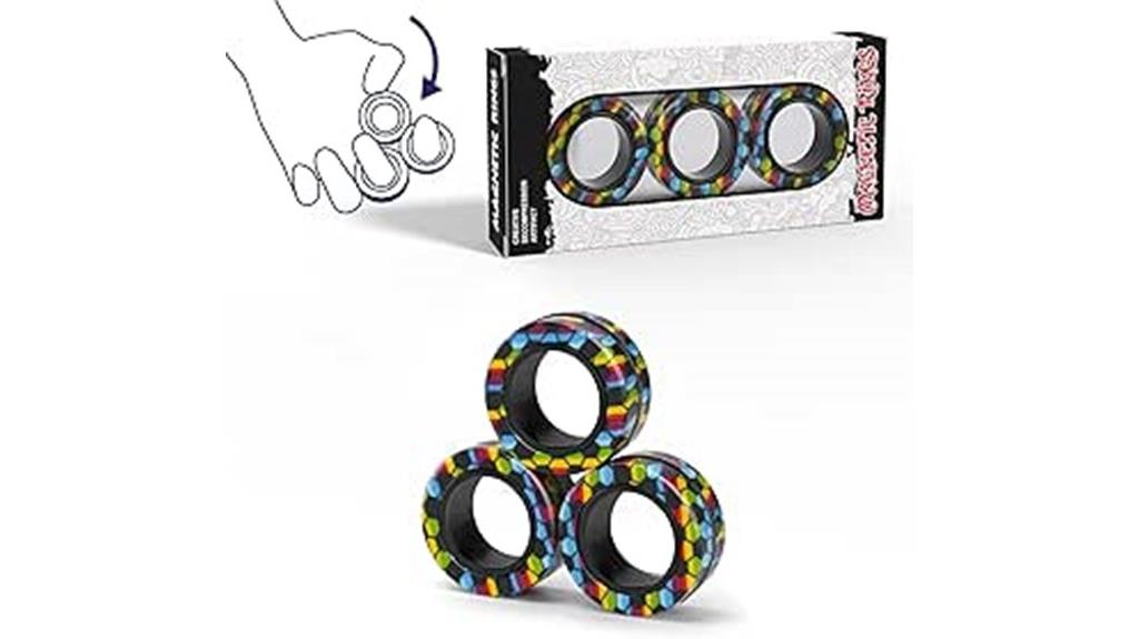 magnetic rings fidget set