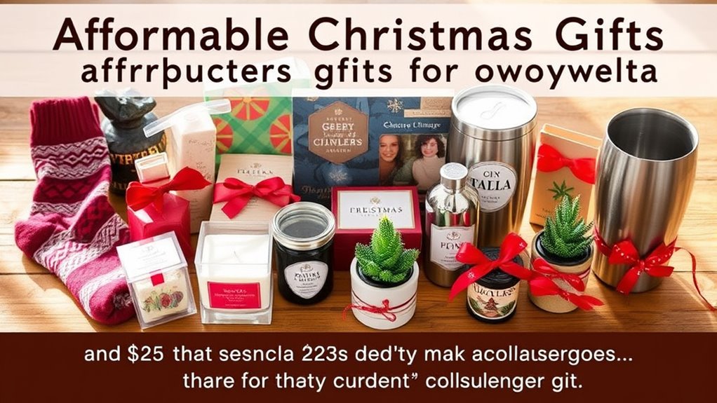 thoughtful budget friendly gifts