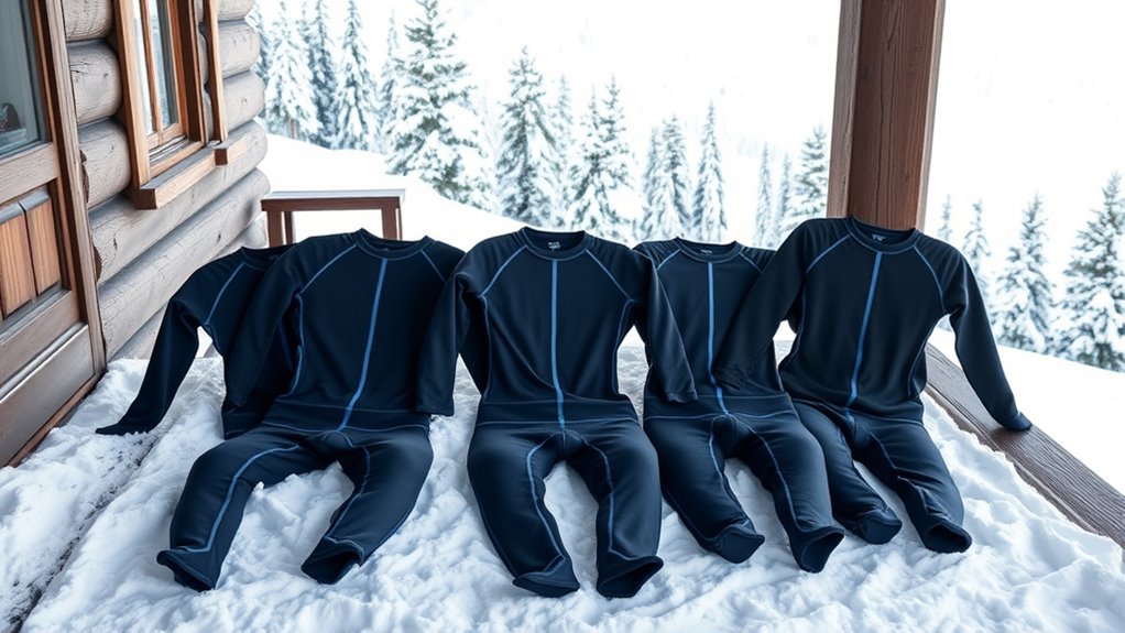 top ski thermal underwear