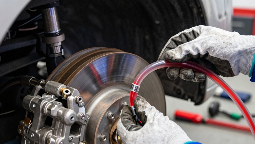 brake fluid air removal