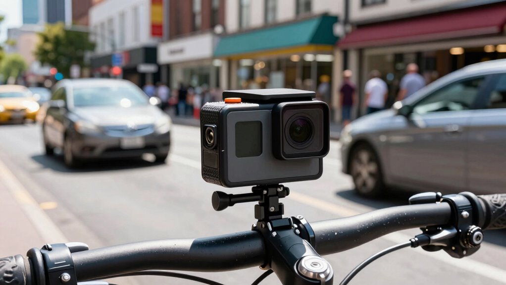 commute action camera settings