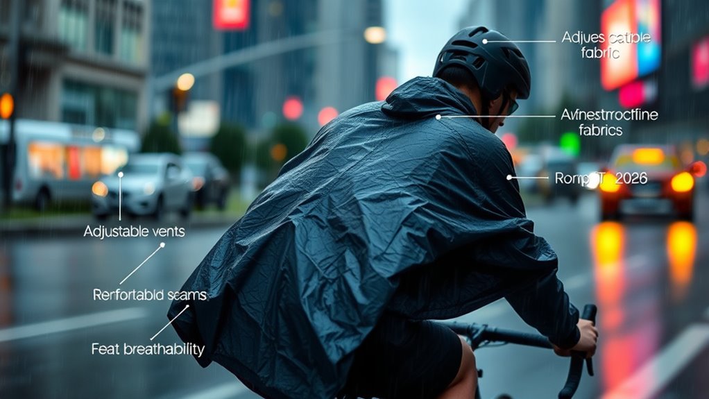 cycling rain cape essentials
