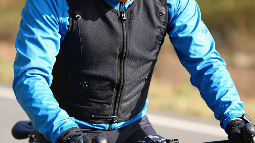 cyclist airbag safety limitations