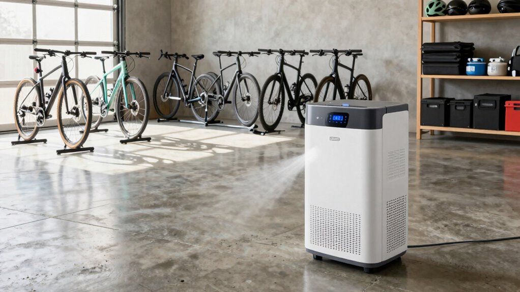 garage bike storage dehumidifiers