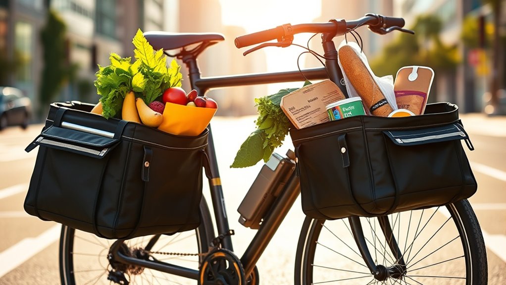 large durable easy install panniers