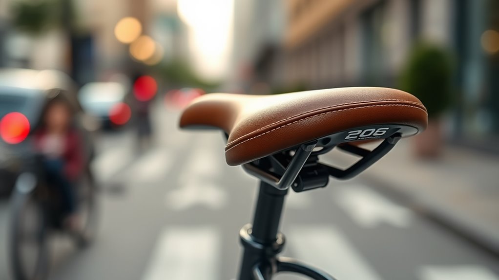 premium comfort bike saddle