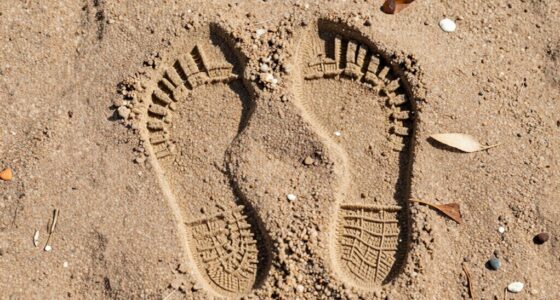 proper footprint folding technique