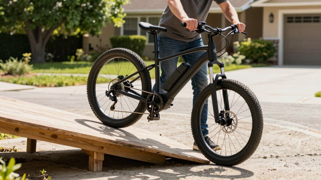 safe solo e bike loading