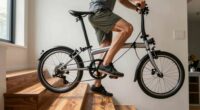 safely transport foldable bicycle