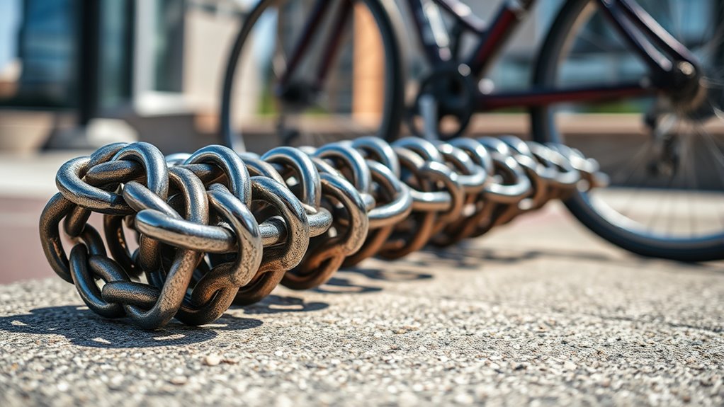 secure durable bike chain