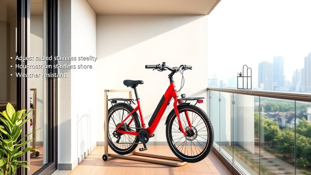 space saving adjustable stability