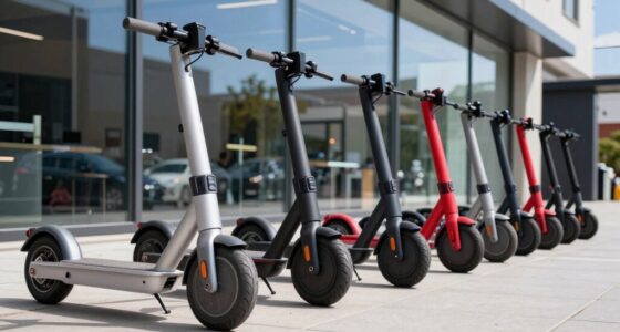 top 10 inch pneumatic electric scooters