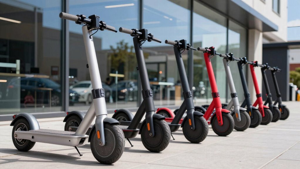 top 10 inch pneumatic electric scooters