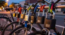 top bike locks for outdoor storage