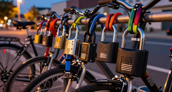 top bike locks for outdoor storage