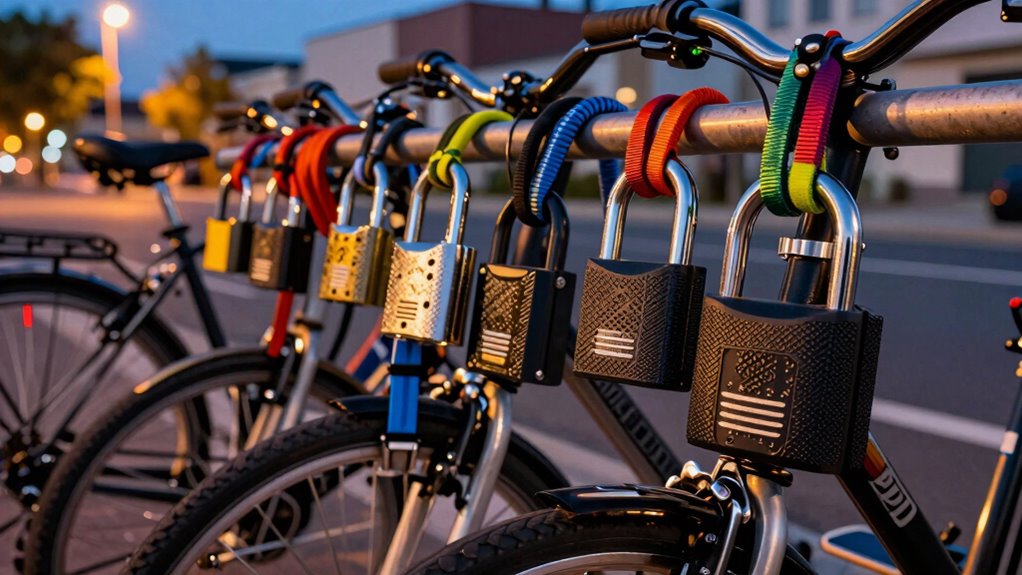 top bike locks for outdoor storage