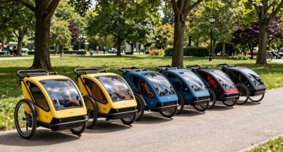 top bike trailer stroller combos